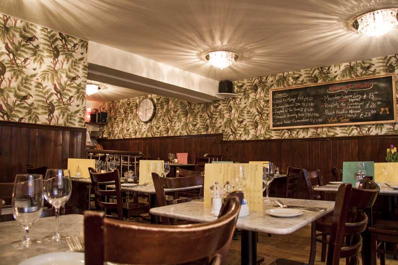 Café Marlayne French Restaurant Edinburgh Thistle Street